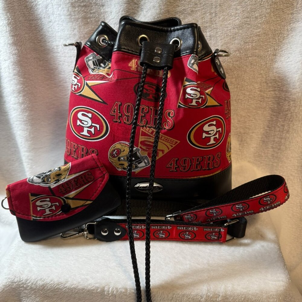 49ers Bucket Bag Set